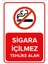 Sigara Içilmez Tehlike Alanı Levhası - Dekote Malzeme 25X35 cm 1