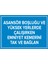 Asansör Boşluğu ve Yüksek Emniyet Kemerini Tak ve Bağlan Levhası - Sac Malzeme 50X70 cm 1