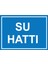 Su Hattı Levhası - Dekote Malzeme 25X35 cm 1