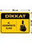 Dikkat El Dezenfekte Alanı Levhası - Dekote Malzeme 25X35 cm 2