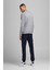 Bisiklet Yaka Baskılı Sweatshirt- Basic 5