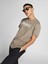 O Yaka Regular Fit Baskılı Kahve Erkek T-Shirt - 12205957_Jorjungle Script Tee 3