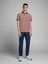 Jack & Jones 12169064_Jprbluwin Polo SsPolo Yaka Regular Fit Düz Koyu KırmızıErkek T-Shirt 2