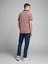 Jack & Jones 12169064_Jprbluwin Polo SsPolo Yaka Regular Fit Düz Koyu KırmızıErkek T-Shirt 4