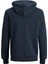 Hood Corp Old Logo Erkek Lacivert Kapüşonlu Sweatshirt 7