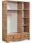 Papatya Bazalı Genç Odası Takımı - 90x190 cm Bazalı Karyola, Dolap, Masa, Şifonyer 3