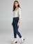 Yüksek Bel Bilek Boy Skinny Jean Pantolon 00030 3