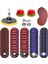 75 Parça Spiral Taşlama Cırt Zımpara Inox Metal Kesici Flap Disk 1