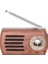 Taşınabilir Cep Am Fm Radyo Retro Ceviz Ahşap Pil Yürüyüş Jogging Spor Salonu Kamp Için 3.5mm Kulaklık Jack ile Kumandalı | Radyo (Yurt Dışından) 5