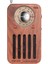 Am / Fm Taşınabilir Radyo, Retro Kiraz Ahşap Pocket Radio ile En Iyi Resepsiyon, Kulaklık Jack, 2 Aa Batarya | Radyo (Yurt Dışından) 4
