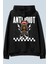 Anti Idiot Siyah Oversize Kapüşonlu Sweatshirt Hoodie 1