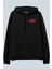 Crow Siyah Oversize Kapüşonlu Sweatshirt Hoodie 2
