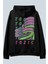 Toxic Siyah Oversize Kapüşonlu Sweatshirt Hoodie 1