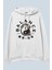 Balance Beyaz Oversize Kapüşonlu Sweatshirt Hoodie 1
