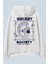 Secret Beyaz Oversize Kapüşonlu Sweatshirt Hoodie 1