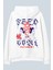 Feed Soul Beyaz Oversize Kapüşonlu Sweatshirt Hoodie 1