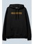 Chill Everytime Siyah Oversize Kapüşonlu Sweatshirt Hoodie 2