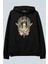 Angel Of Death Siyah Oversize Kapüşonlu Sweatshirt Hoodie 1