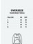 Samurai Warrior Siyah Oversize Kapüşonlu Sweatshirt Hoodie 3