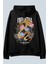 Free Style Siyah Oversize Kapüşonlu Sweatshirt Hoodie 1