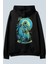 Monk Siyah Oversize Kapüşonlu Sweatshirt Hoodie 1