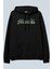 Monk Siyah Oversize Kapüşonlu Sweatshirt Hoodie 2