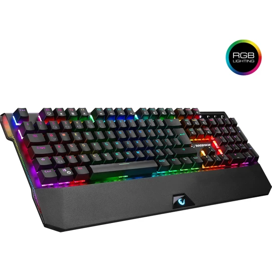 Rampage KB-R95 X-Titan USB Full RGB LED Q Outemu Blue Switch Gaming Oyuncu Mekanik Klavyesi