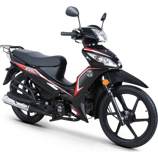 Kuba Ege 50 cc Motorsiklet Siyah