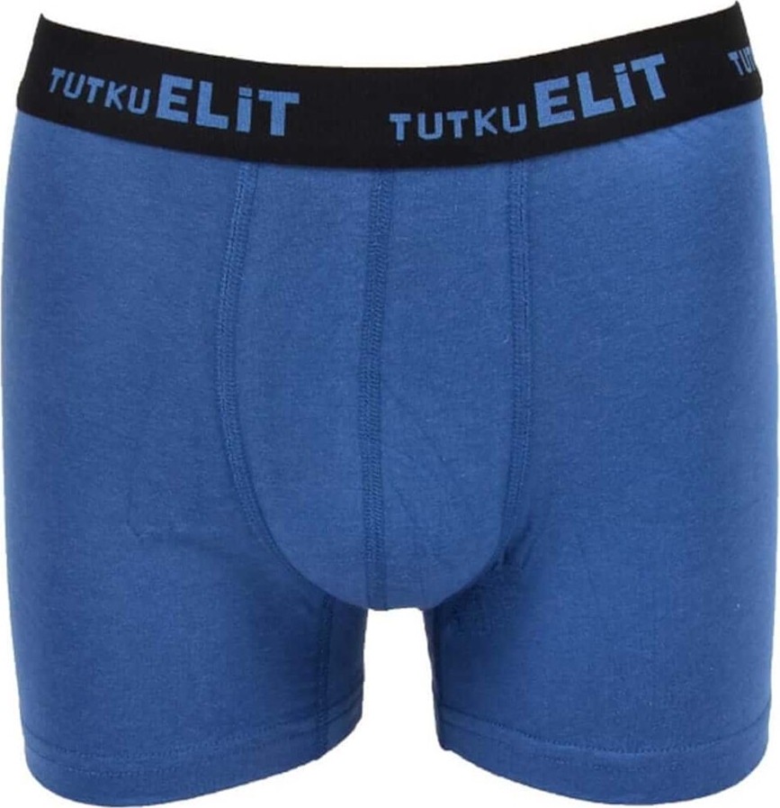 Tutku Elit ELT1252 Elit Modal Elastan Spor Boxer 3 Adet Siyah görsel 4