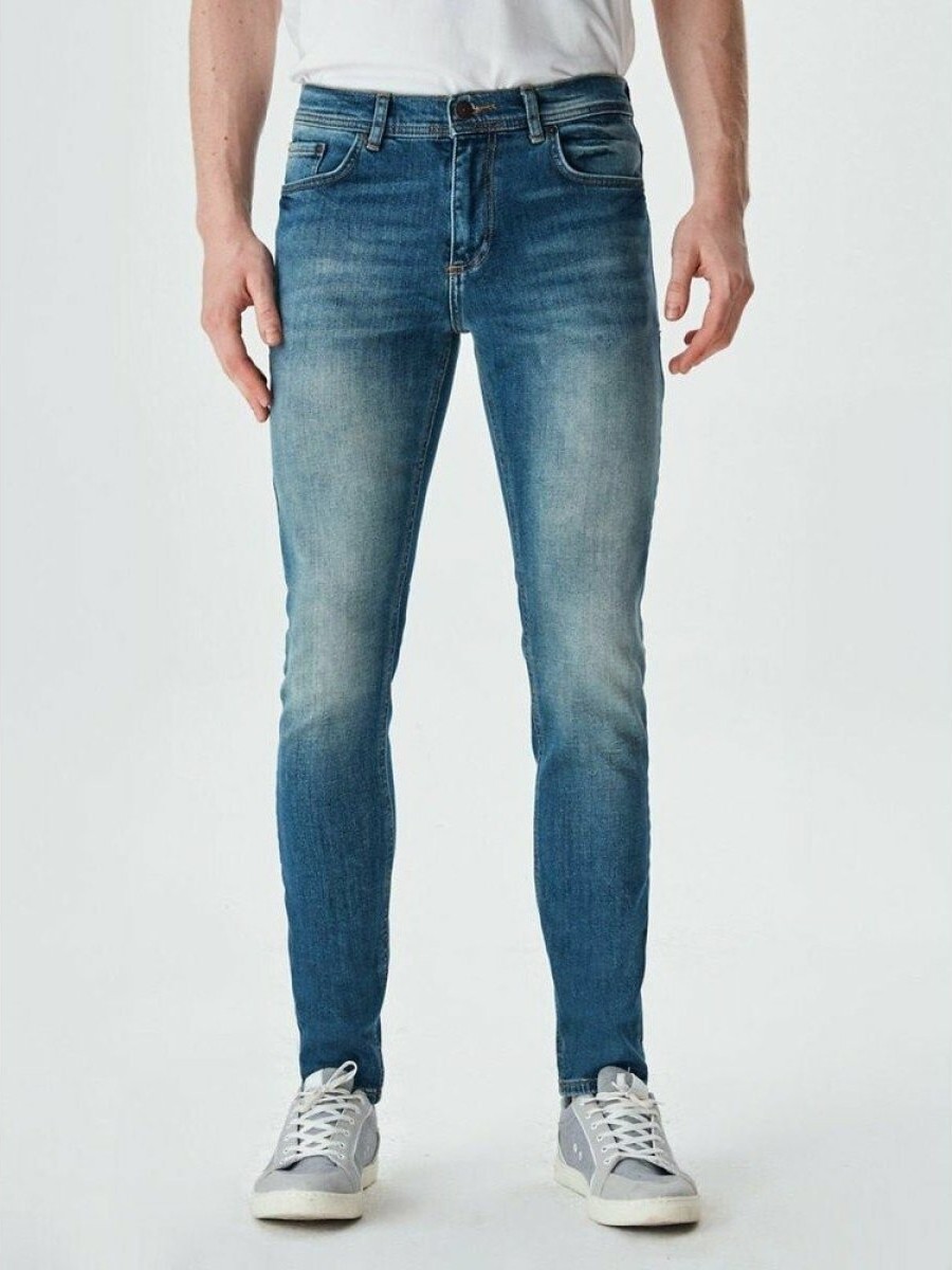 LTB Erkek Jumy Dar Paça Orta Bel Jean Pantolon görsel 2