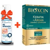 E2'quality Diş Beyazlatıcı Köpük + Bioxcin Keratin & Argan Onarıcı Şampuan 300 ml