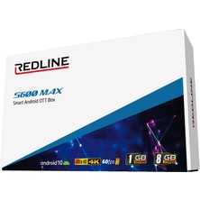 Redline S600 Max 8gb Android 10 Tv Box