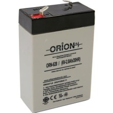 Orion ORN628 6V 2.8AH BakıMsiz Kuru Akü