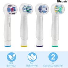 İbrush Oral-B Şarjlı Ve Pilli Diş Fırçaları Için 2 Adet Koruyucu Kapak