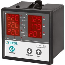 Tense Em-72 6×3 Hane LED Display Ekranlı Multimetre