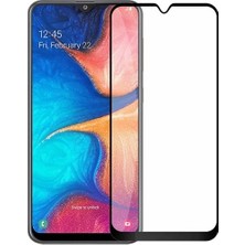 Kny Samsung Galaxy A80 Için Kenarı Kırılmaya Dayanıklı 5d Cam Ekran Koruyucu Siyah