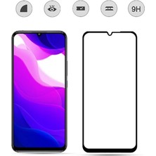 Kny Samsung Galaxy A6 Plus 2018 Için Kenarı Kırılmaya Dayanıklı 5d Cam Ekran Koruyucu Siyah