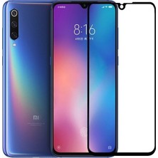 Kny Xiaomi Mi 9 Için Kenarı Kırılmaya Dayanıklı 5d Cam Ekran Koruyucu Siyah