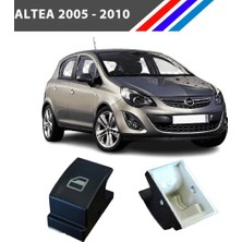 Otozet Seat Altea Cam Düğme Kapağı 2 Adetli Set 2005 - 2010