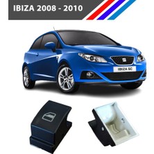 Otozet Seat Ibiza Cam Düğme Kapağı 2 Adetli Set 2008 - 2010