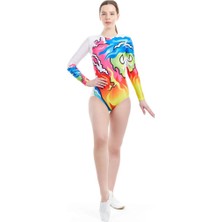 Karacan Spor CD15 Baskılı Cimnastik Mayo