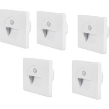 Cata 5 Adet CT-5170G 1W Sensörlü Ledli Koridor Armatürü Günışığı