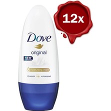 Dove Roll-On Original Kadın 50 ml x 12