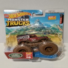 Hot Wheels Monster Trucks 1:64 Arabalar, Büyük Tekerlekli