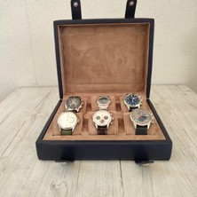 Onywatch Deri Saat Kutusu / Çoklu Saat  Saklama Kutusu / Watch Case / Omega Kutusu / Longines Kutusu / Watch Box