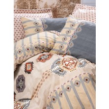 Hgüneyli Cotton Box Etnich Nevresim Takımı Çift Kişilik Dakota Gri