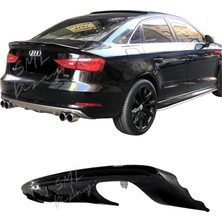 SML Dizayn AUDI-A3-S3-2013 - 2016-SEDAN-DIFÜZÖR (Plastik)