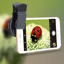 0.45X Cep Telefonu Lensi Süper Geniş Açı Lens Kiti 12.5x Süper Makro Lens Balıkgözü