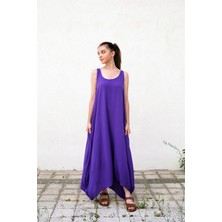 Gils Butik Mor Balon Model Elbise
