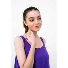 Gils Butik Mor Balon Model Elbise